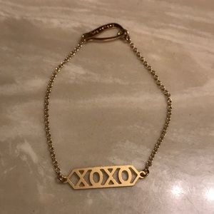 NWOT! Kris Nations XOXO Bar Bracelet!